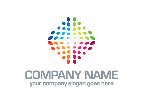 Technologie Logo, Daten Logo, Netz Logo, Kommunikation Logo