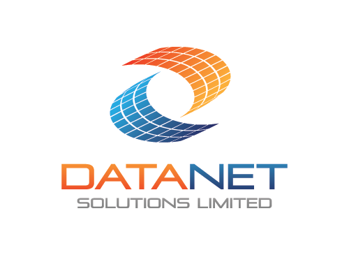 , Technologie Logo, Daten Logo, Netz Logo