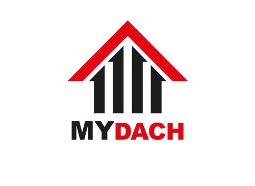 Haus, Dach, Sulen, Bauwerk, Logo