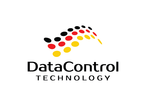 Daten Logo, Kontrolle, Technologie