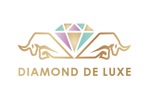 , Zwei Stiere, Diamant, Logo