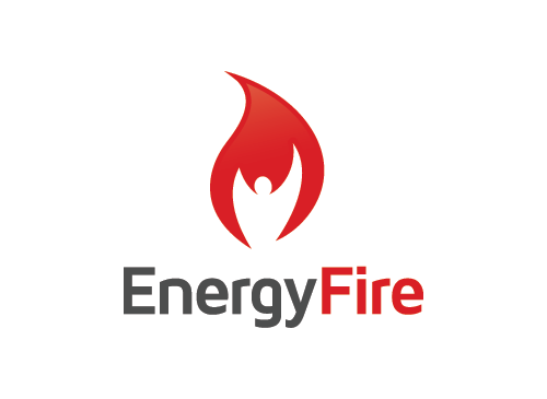 Feuer Logo, Flamme Logo