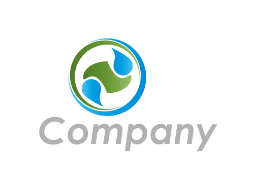 Ökologisch, Zwei Tropfen, Coaching, Consulting Logo