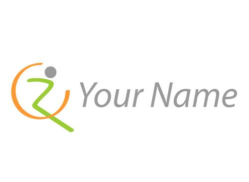 , komedizin, Zeichnung, Symbol, Logo, Person, Mensch, Physiotherapie, Sportmedizin
