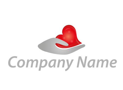 , Zweifarbig, Zeichen, Zeichnung, Symbol, Logo, Herz, Hand