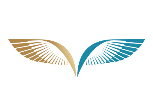 , Flgel, Mensch, Arztpraxis Logo