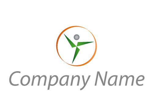 kologisch, Zeichen, Zeichnung, Symbol, Person, Bewegung, Fitness, Sport, Logo