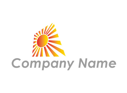 kologisch, Zeichen, Zeichnung, Sonne, Stern, Energie, Solar, Logo