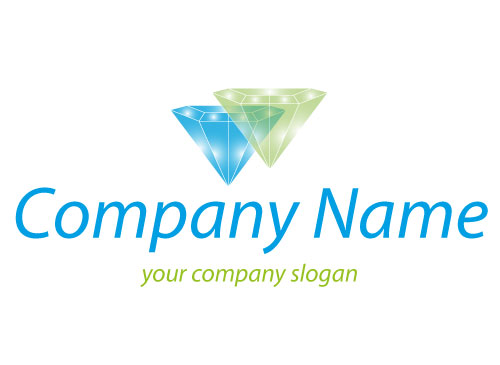 Zwei Diamanten Logo