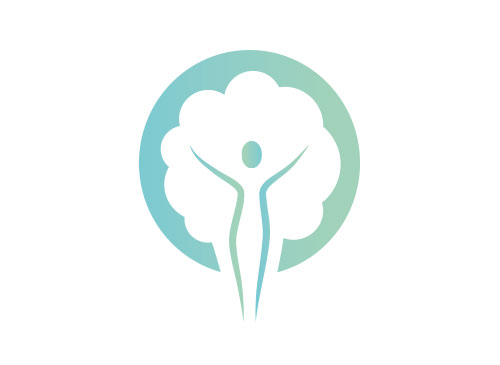 Mensch Logo, Arztpraxis Logo, Baum Logo