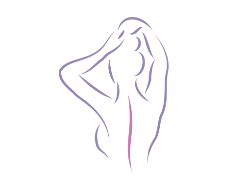 , Frau, Logo, Rcken, Physiotherapie, Frauenarztpraxis