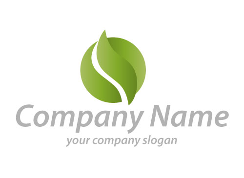 kologisch, Zweifarbig, Zeichen, Zeichnung, Natur, Blatt, Kreis, Vegan, Logo