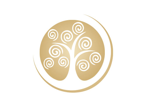 Gold, Baum, Logo