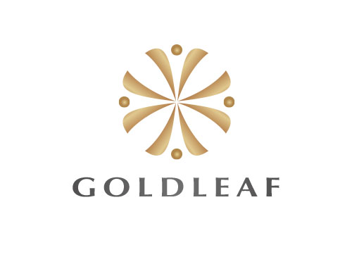 , Menschen Logo, Gold Logo, Blume Logo, Coaching Logo
