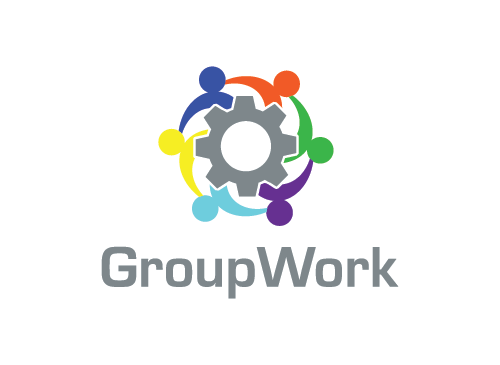 Menschen, Gruppen, Arbeit, Logo