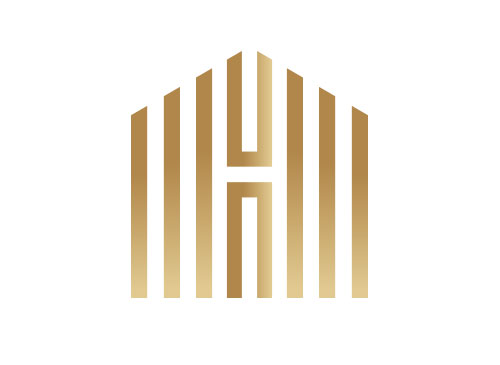 , Haus Logo, A Logo, H Logo, Architekt, Immobilien