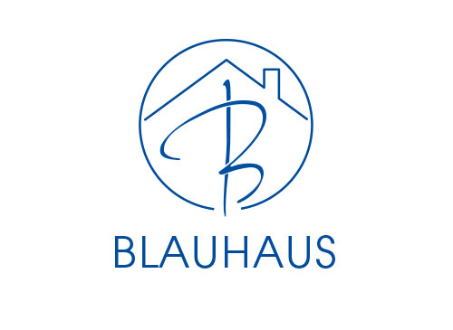 Haus Logo, B Logo, Dachdecker Logo