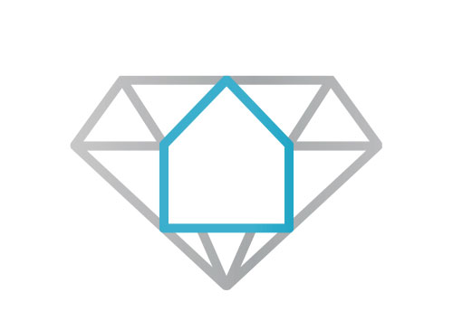 Haus Logo, Diamant Logo