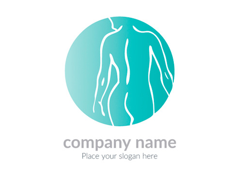 Logo fr den gesundheitlichen Bereich, Hautarzt, Heilpraktiker, Wellness