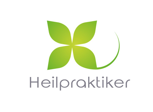 Heilpraktiker, Natur, Pflanze, Arztpraxis, Logo