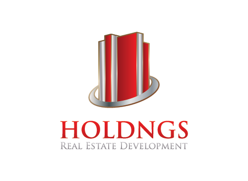 Immobilien Logo, Halten Logo, Bau Logo