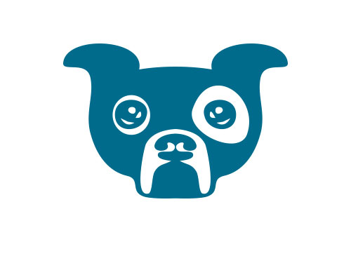 Hund, Bulldog, Logo