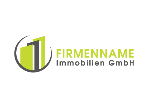 Immobilien Logo, Architektur Logo, Bau Logo