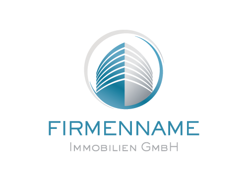 Immobilien Logo, Architektur Logo, Bau Logo