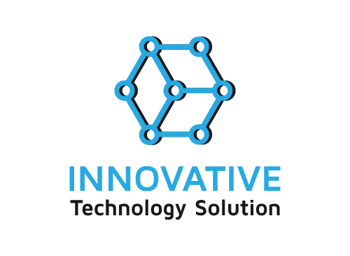 Wrfel Logo, Technologie Logo, Daten Logo