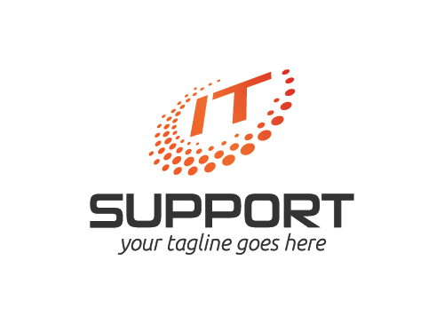 Internet, Software, Support, IT, Logo