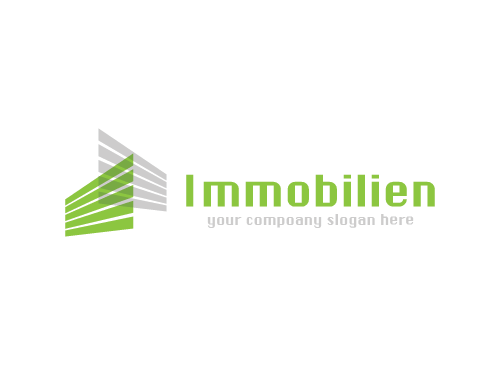 Immobilien Logo, Architektur Logo, Bau Logo