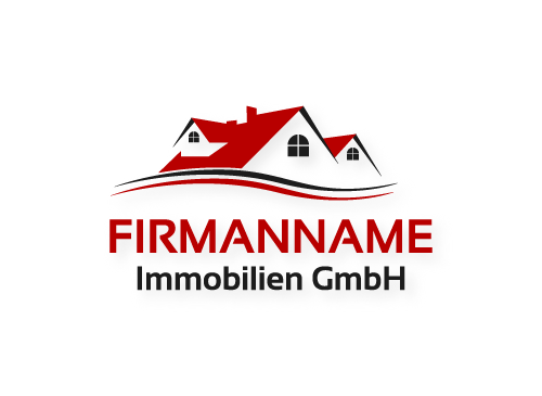 Immobilien Logo, Bauwerk Logo, Haus Logo