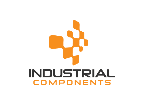 Industrie, Technologie, Komponenten Logo