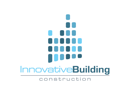 Logo Immobilien, Bau, Architektur, Innovation