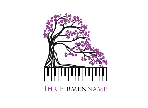 Klavier, Baum, Logo