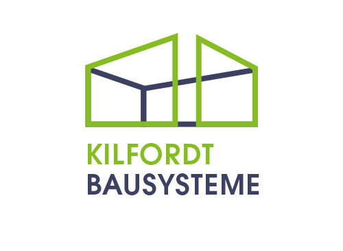 Zeichen, zweifarbig, Gebude, Immobilie, Haus, Bau, System Konstruktion, Logo