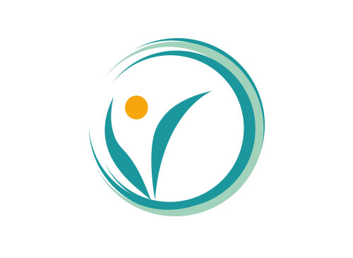 Kreis, Natur, Pflanze, Blume, Mensch, Logo