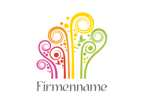 Logo Farbenfroh, Frhling