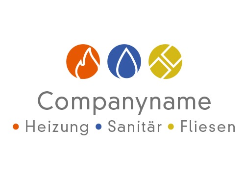 Logo fr Sanitrbetrieb