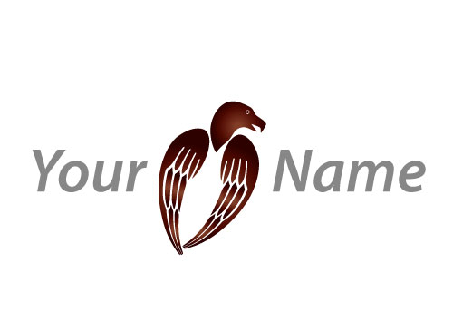 Zwei Flgel, Vogel, Adler, Logo