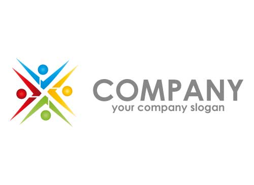 kologisch, Zeichen, Zeichnung, Personen, Team, Gruppe, Leute, Familie, Logo
