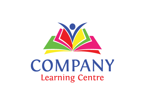 Schulen Logo, Bcher Logo, Bildung Logo
