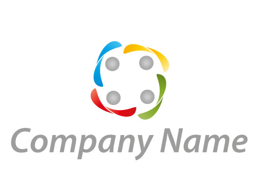 kologisch, Zeichen, Zeichnung, Symbol, Menschen, Familie, Team, Personen, Logo