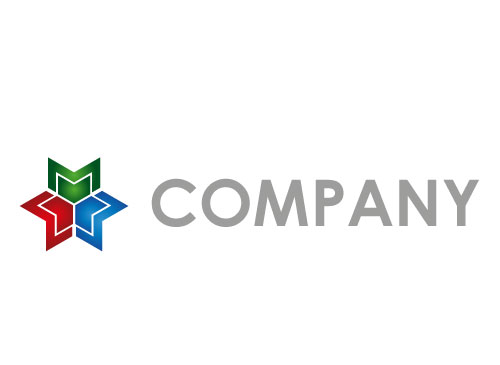 kologisch, Zeichen, Zeichnung, Stern, farbig, Technologie, Daten, Logo