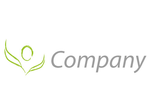 kologisch, Zeichen, Zeichnung, Symbol, Person, Pflanze, Bltter, Logo