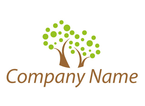Logo, Pflanze, Baum, Mensch Logo