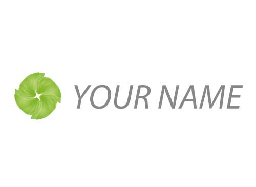 kologisch, Zeichen, Zeichnung, Spirale, Blume, Wellen, Wellness, Logo