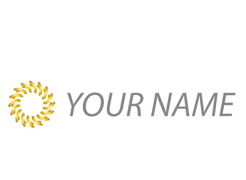 kologisch, Zeichen, Zeichnung, Sonne, Stern, Gold, Logo