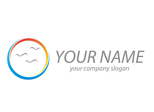 kologisch, Zeichen, Zeichnung, Sonne, Wasser, Mwen, Reisen, Logo