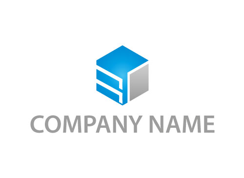 kologisch, Zweifarbig, Dcher, Huser und Sechseck, Dachdecker, Immobilien, Logo